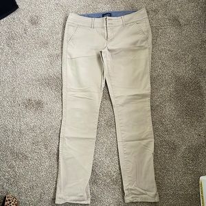 American Eagle Khaki stretch pants